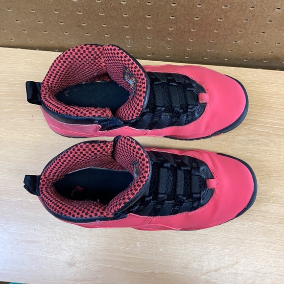 Air Jordan 10 Retro Fusion Red Women’s Size 6 Sneakers - Picture 7 of 12